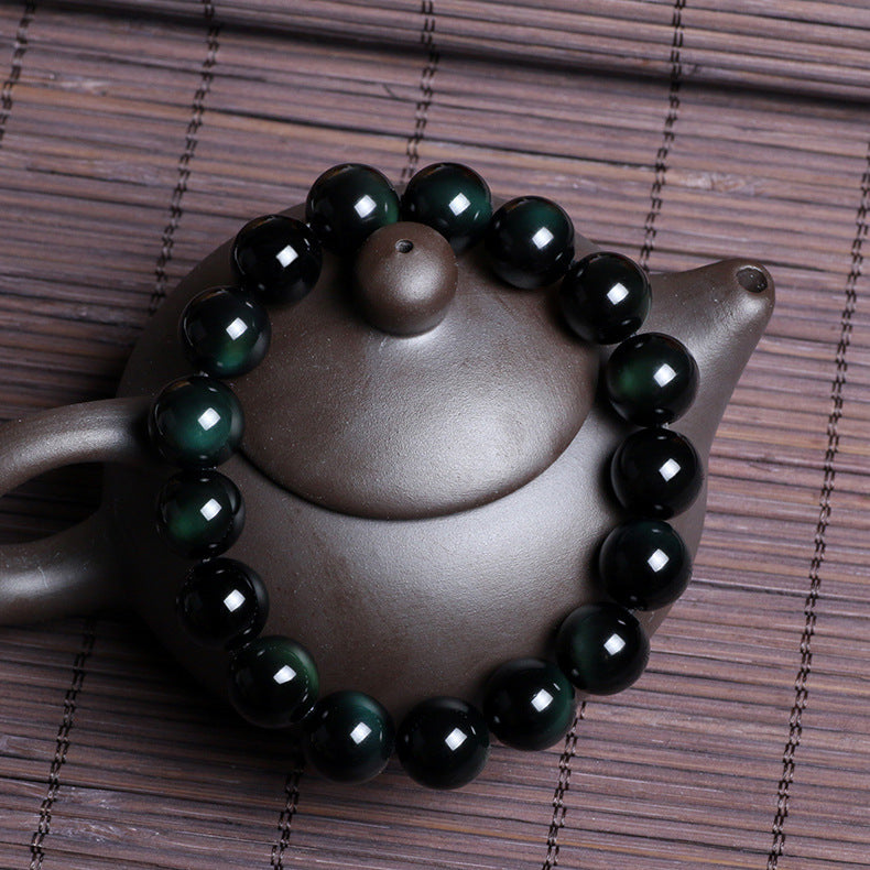 FREE SHIPPING!!Natural obsidian bracelet's