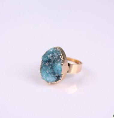 Agate Crystal Vintage Rings!