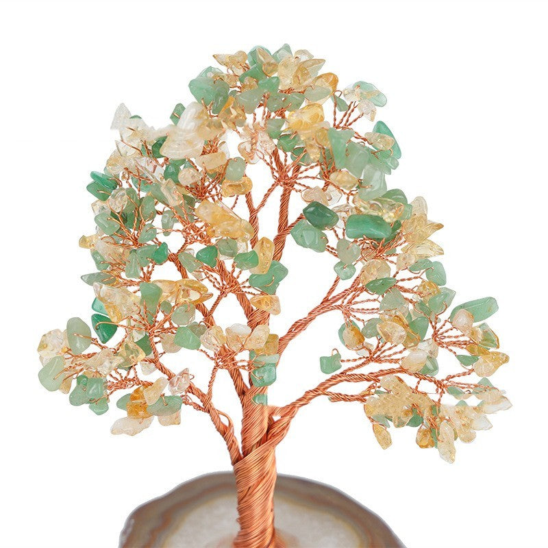 Hand Made Fortune Seeking Citrine Tree! Absolutely Beautiful!!