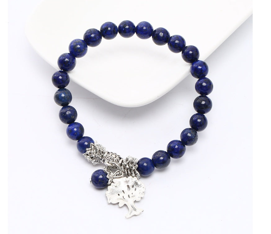 Lapis Lazuli Tree Of Life Bracelet