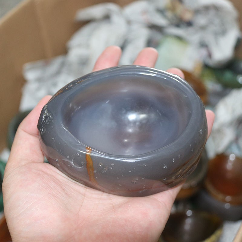 Crystal Agate Bowl Decoration