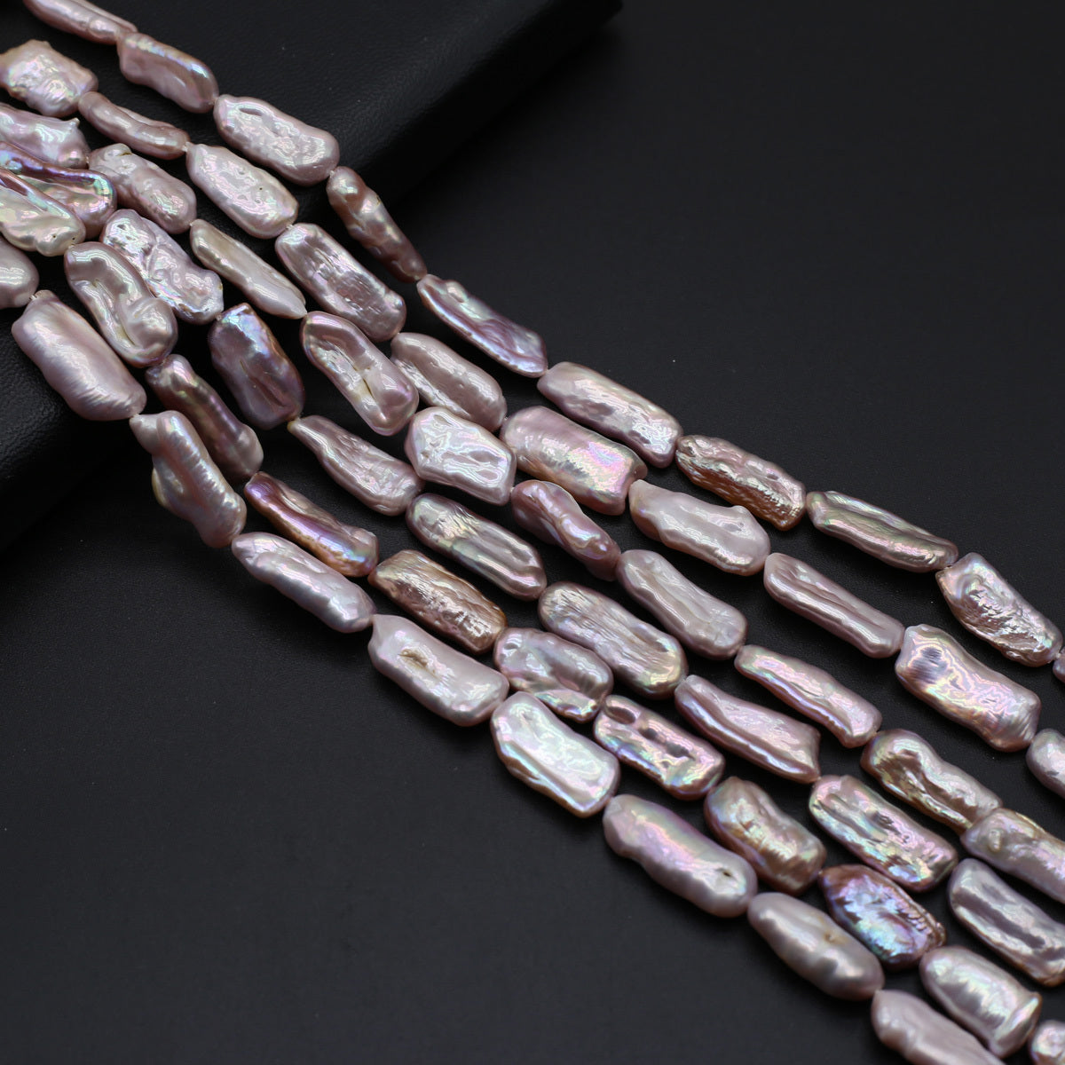 Bright Water Purple Pearl Beads!Beautiful!