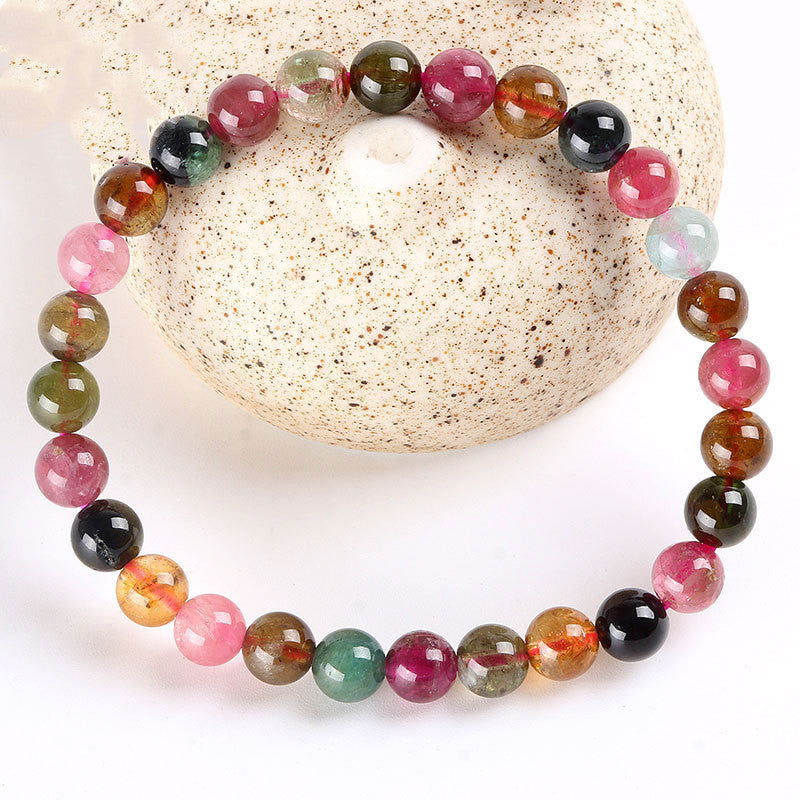 Bracelets-Rainbow Candy Color Brazilian Tourmaline