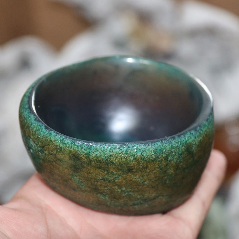 Crystal Agate Bowl Decoration