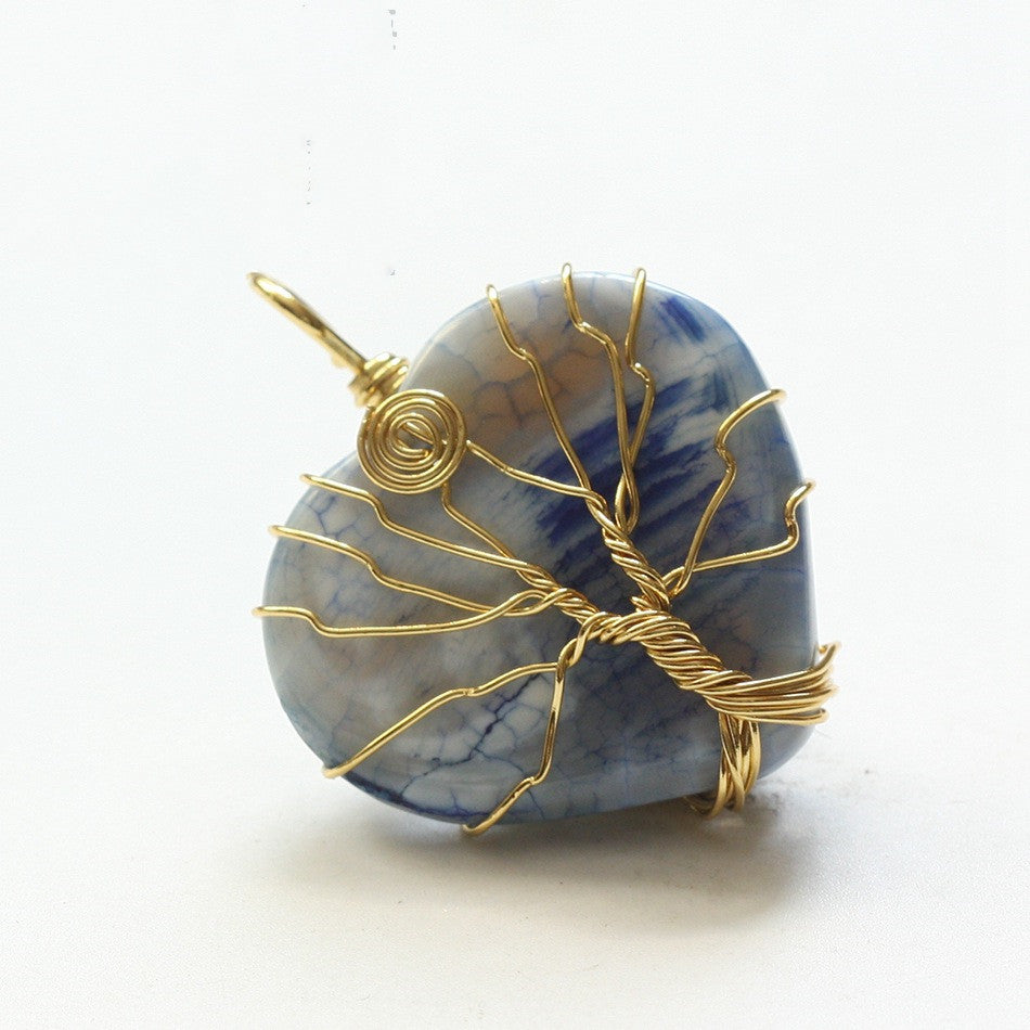 Natural Agate Pendant!,