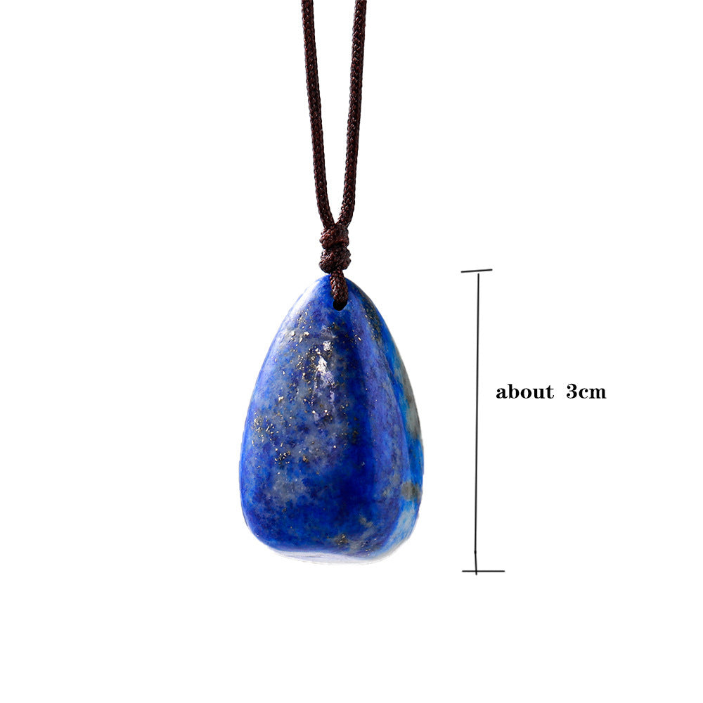 Fashion Natural Crystal Lapis Lazuli Pendant