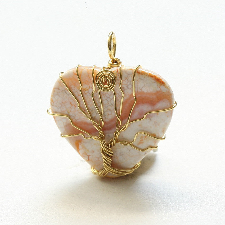 Natural Agate Pendant!,