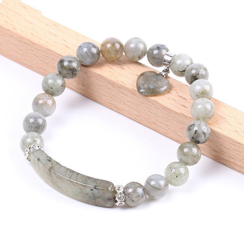 Natural Labradorite Stone Bracelet