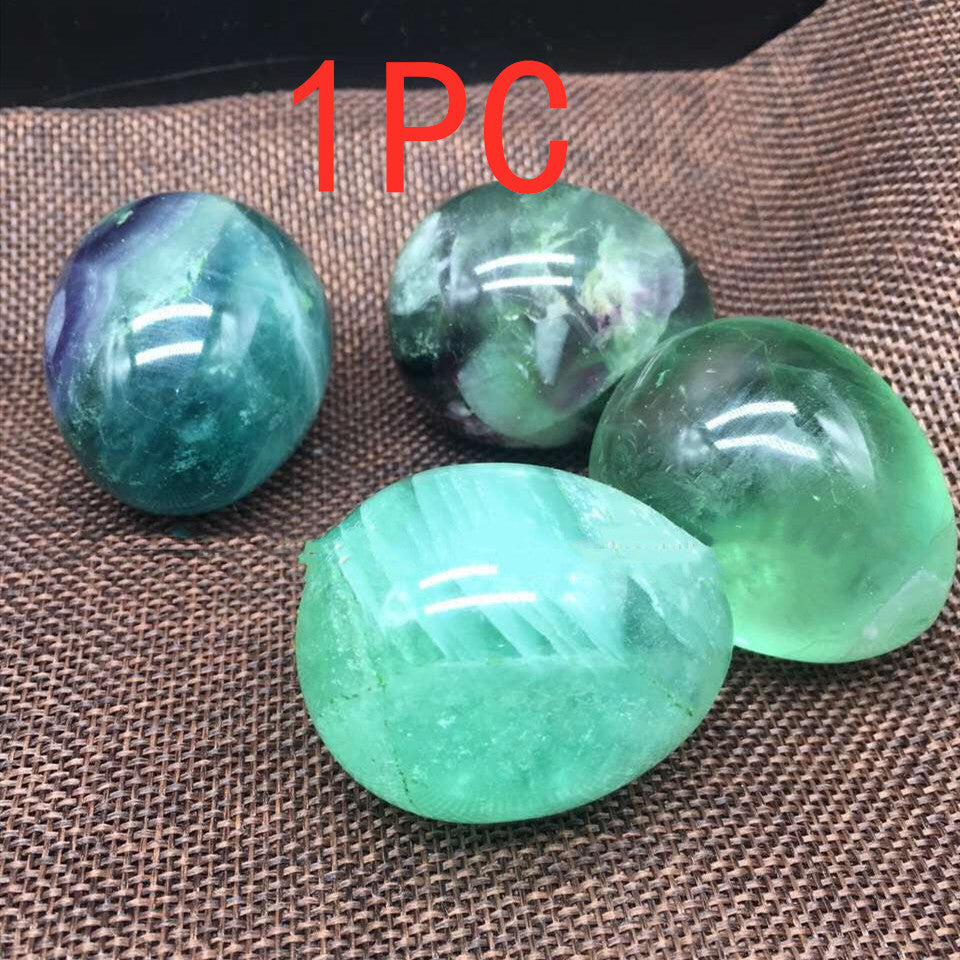 Large,Natural Fluorite Egg!So beautiful!