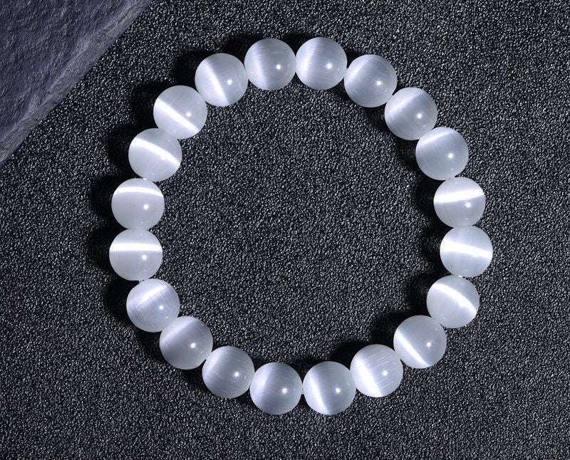 Simple Jewelry White Opal Bracelet