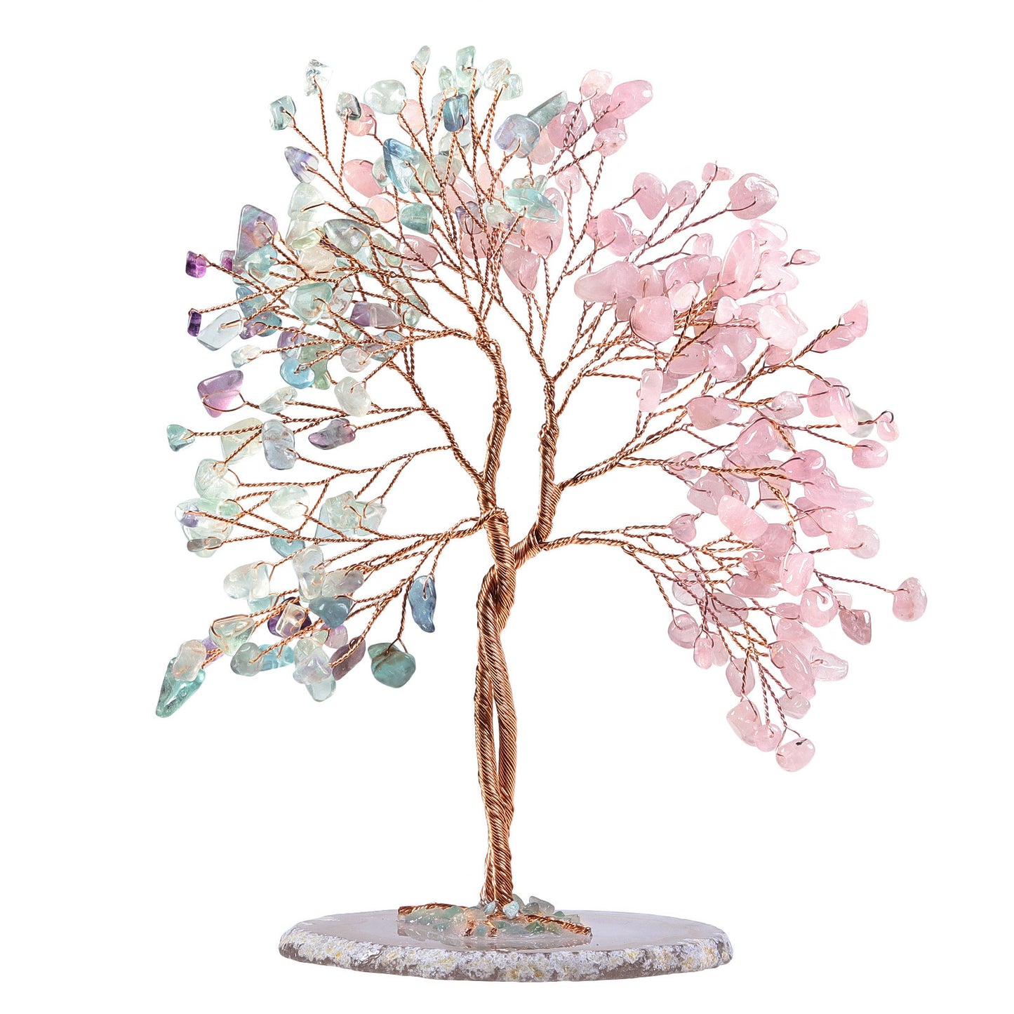 Crystal Crushed Stone Tree Ornaments!So Pretty!!