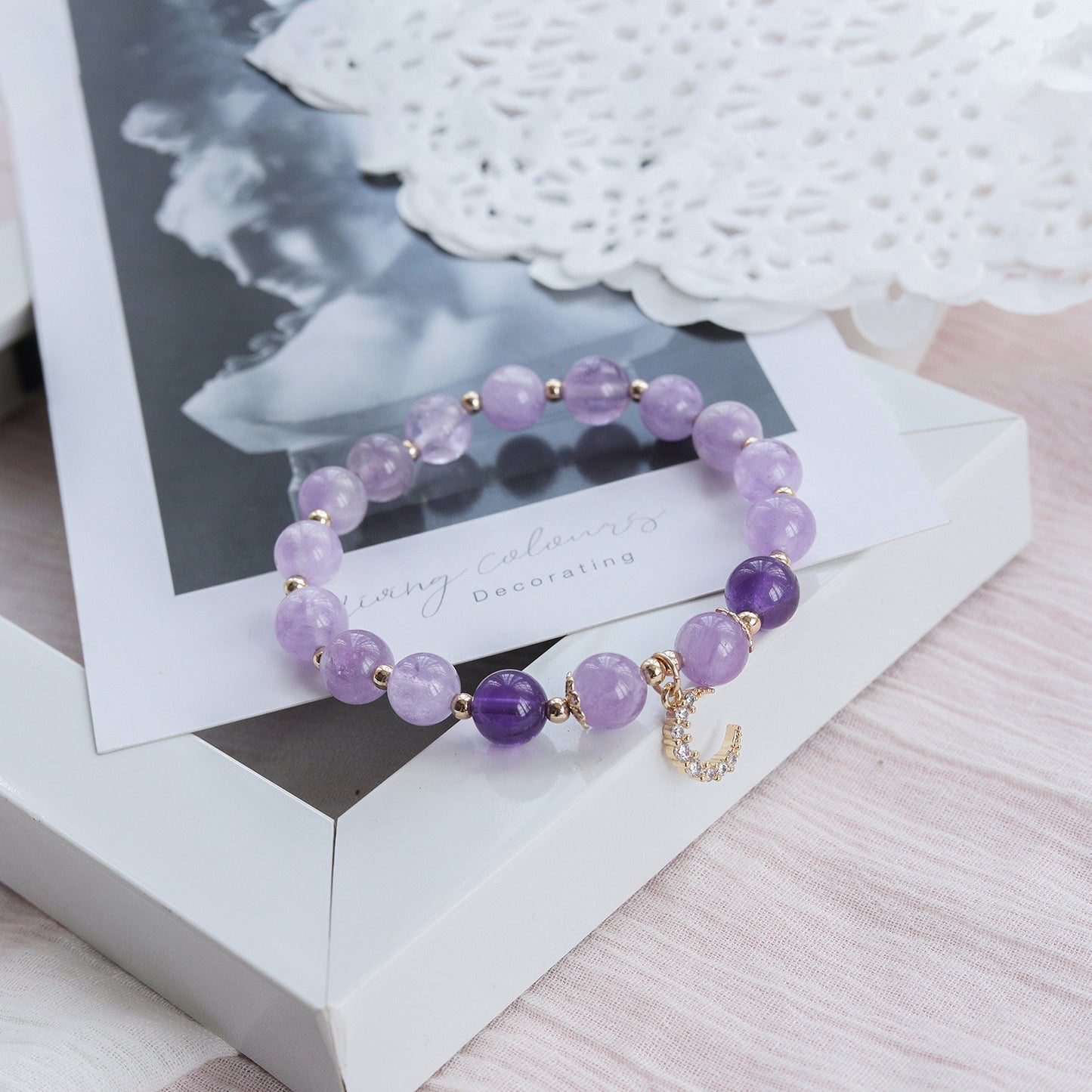 Natural Amethyst Bracelet