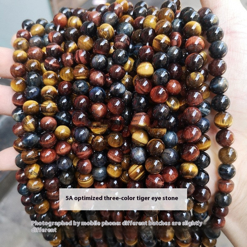 Tiger Eye Stone Loose Bead  Jewelry Accessories