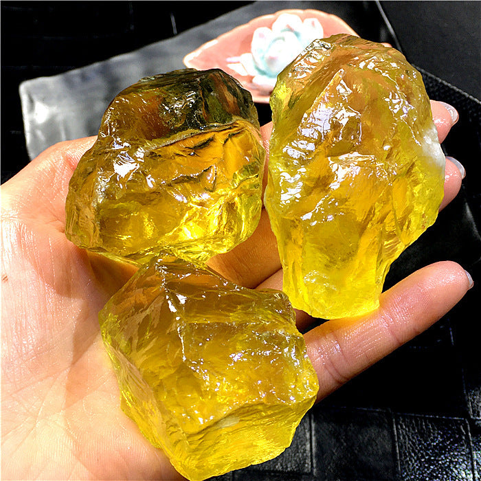 Brazilian Citrine Rough Crystals