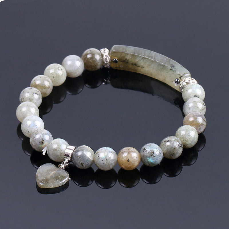 Natural Labradorite Stone Bracelet