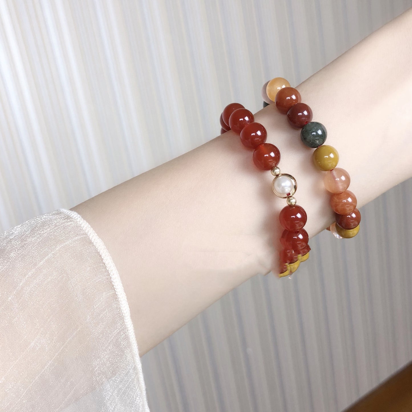 High-grade Natural agate bracelet