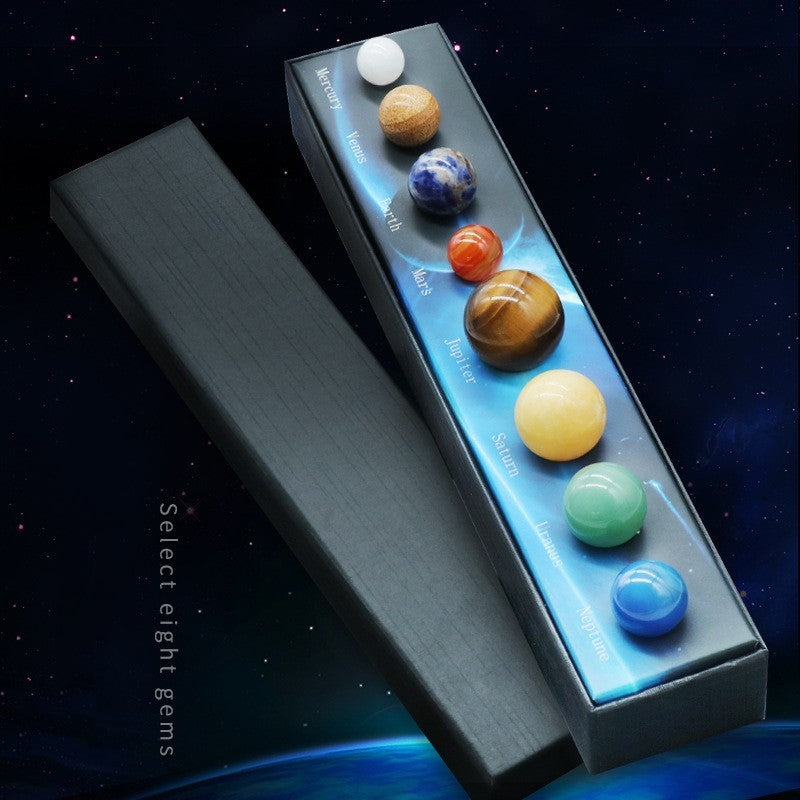 Natural Stone Eight Planets Stone Set