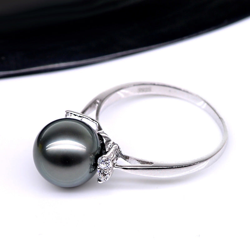 Natural Deep Sea Nanyang Pearl Ring