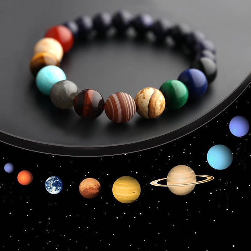 handmade bohemian natural stone cosmic bracelets!!