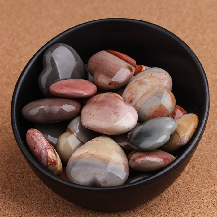 Natural sea stone heart shaped