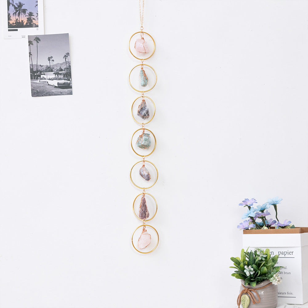 Crystal Stone Wind Chimes Pendant