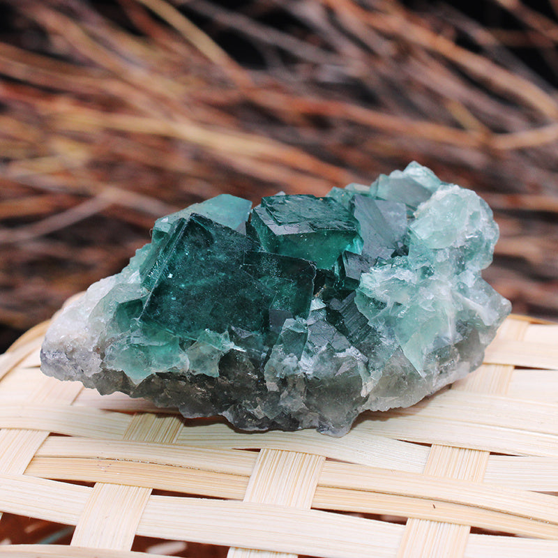 Natural Green Fluorite Ornaments