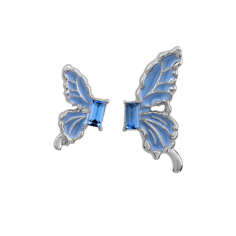 Blue Butterfly Studs!!