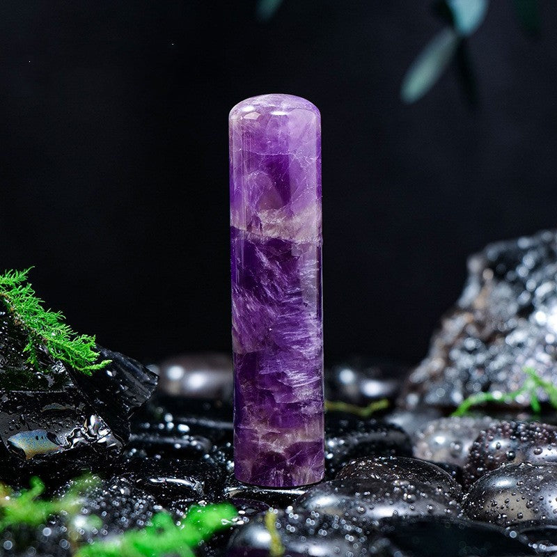 Natural Crystal Cylinder's