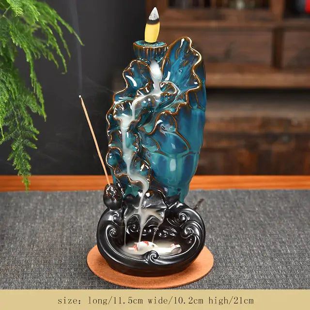 Waterfall Incense Burner