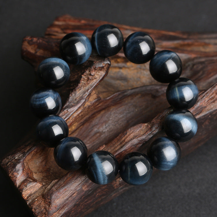 Natural South African Blue Tiger Eye Bracelet Natural Tiger Eye