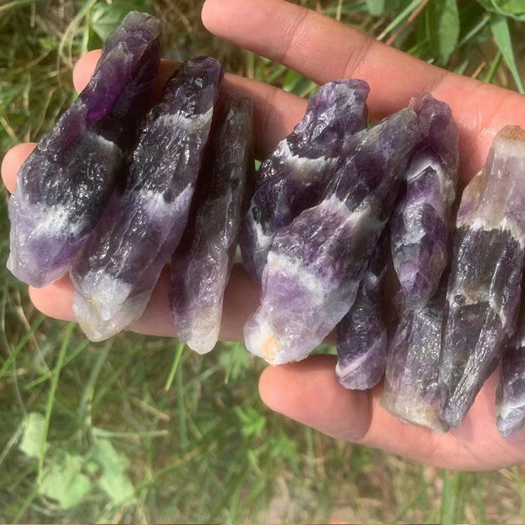 Natural Amethyst Rough Teeth Crushed Stone