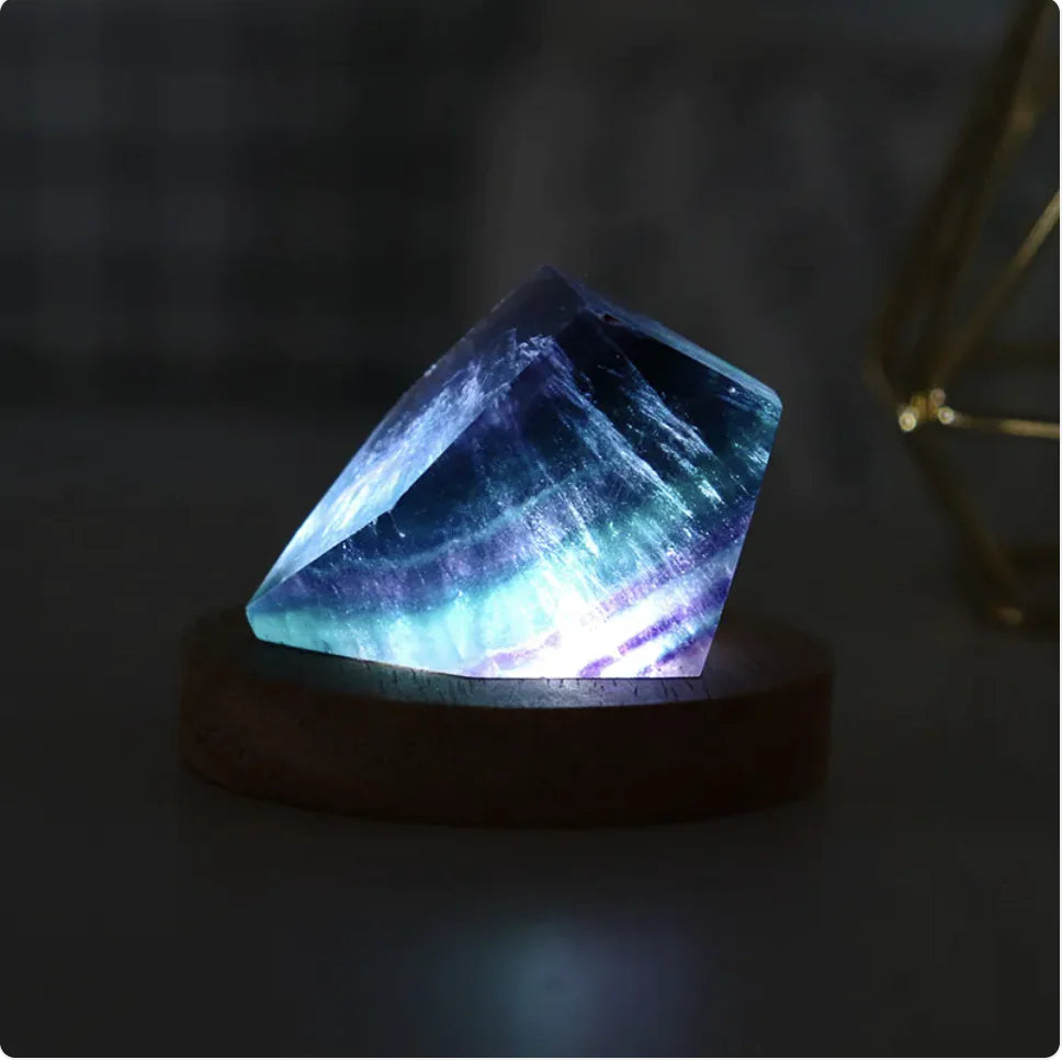 Rainbow Fluorite Mini Night Light