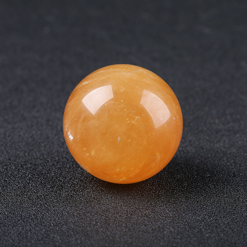 Citrine Calcite sphere