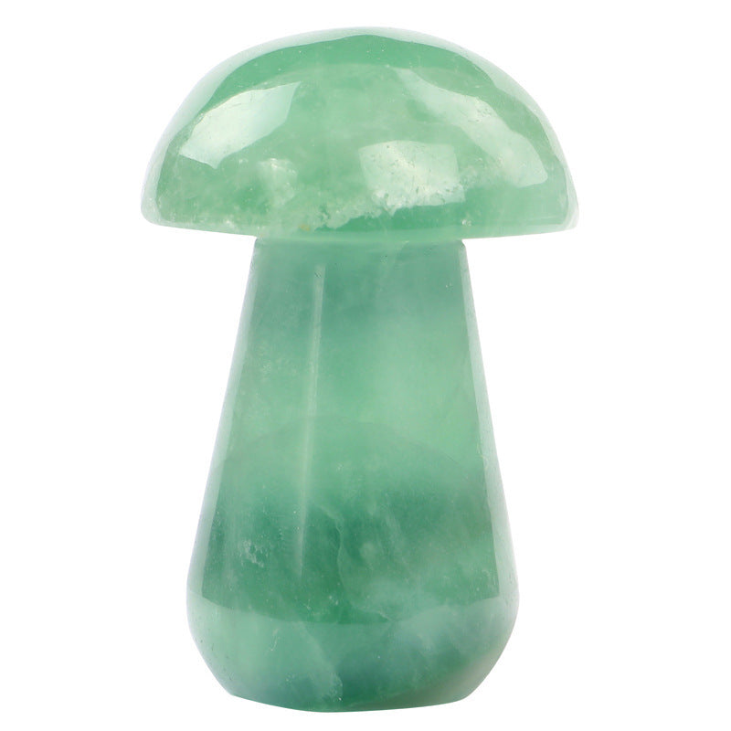 Fluorite Mushroom Crystal Ornaments