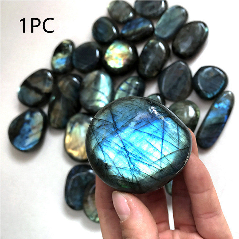 Natural Crystal Labradorite Rough Stone