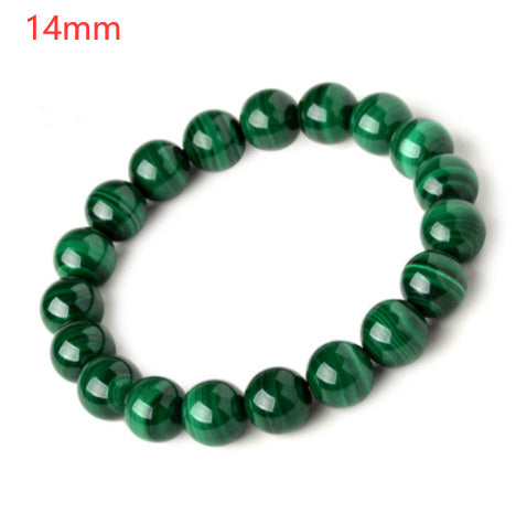 Natural malachite bracelet