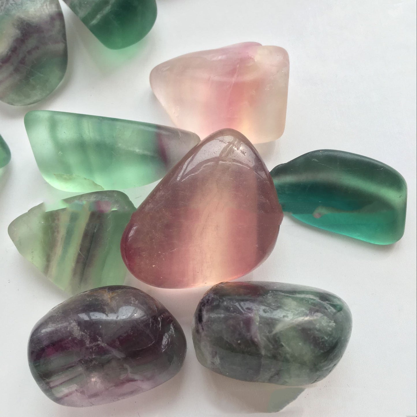 FREE SHIPPING!!Natural Crystal Color Fluorite