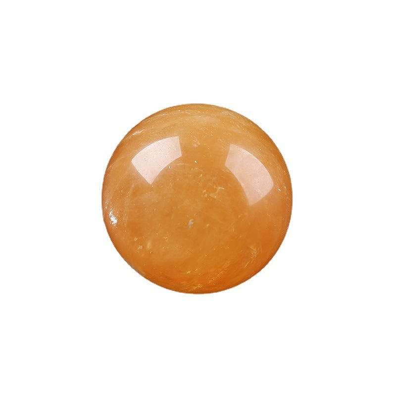 Citrine Calcite sphere