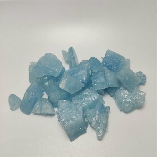 8-30mm Natural Aquamarine Quartz Beryl Gemstone Crystal Stone