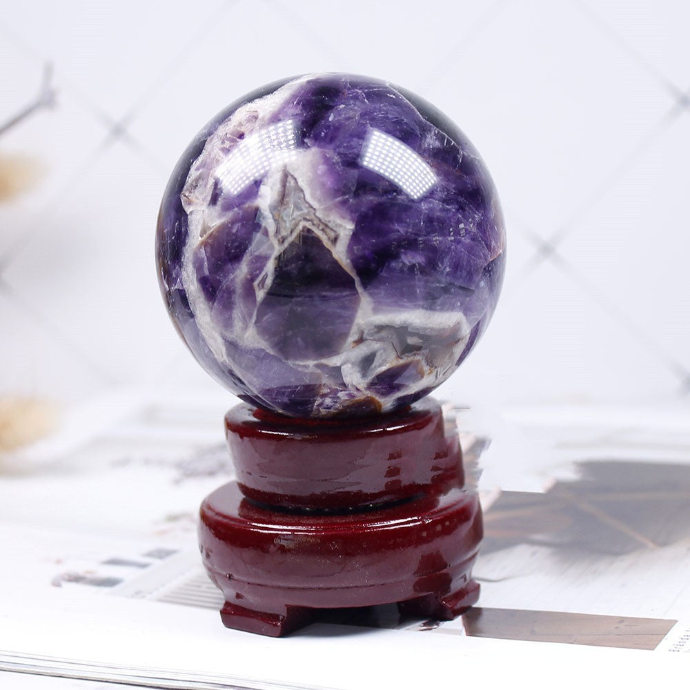 Natural Dream Amethyst Sphere's!!So Beautiful!!