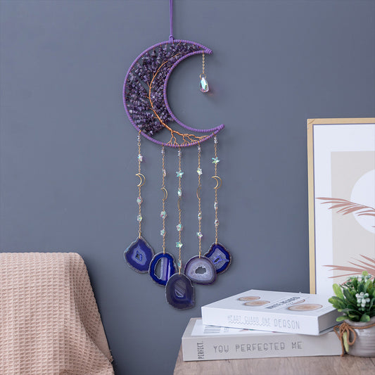 Amethyst Gravel Winding Wire Crystal Agate Home Decoration