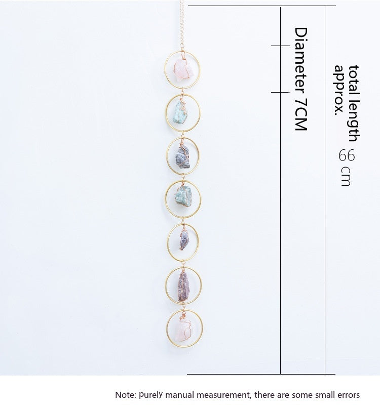 Crystal Stone Wind Chimes Pendant