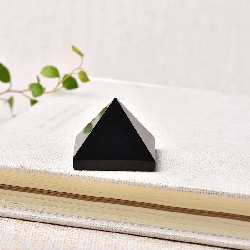 Natural Crystal Pyramid Healing Stone