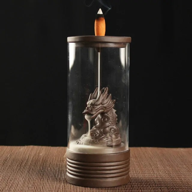 Elegant Dragon Aroma Incense Holder