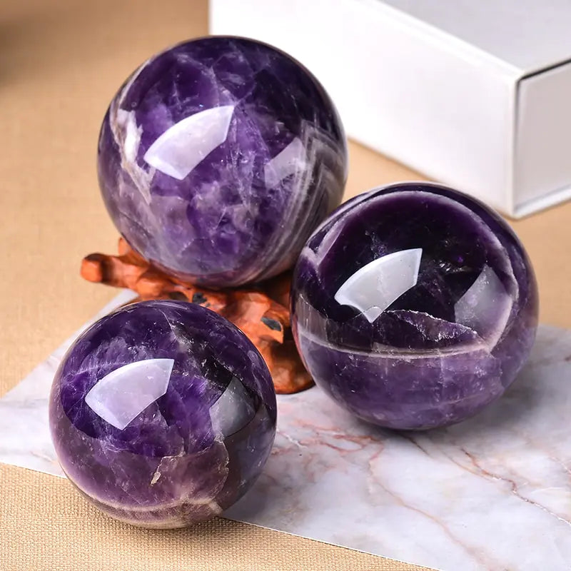 FREE SHIPPING!!Natural Amethyst Sphere